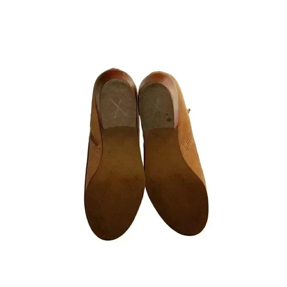 Jack Rogers Boots Peyton Womens Size 9 Brown Suede Side Zip Ankle Booties - Picture 2 of 8